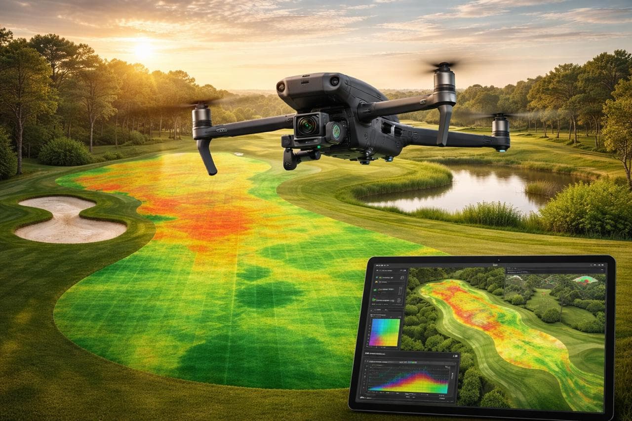 Análisis aéreo con dron