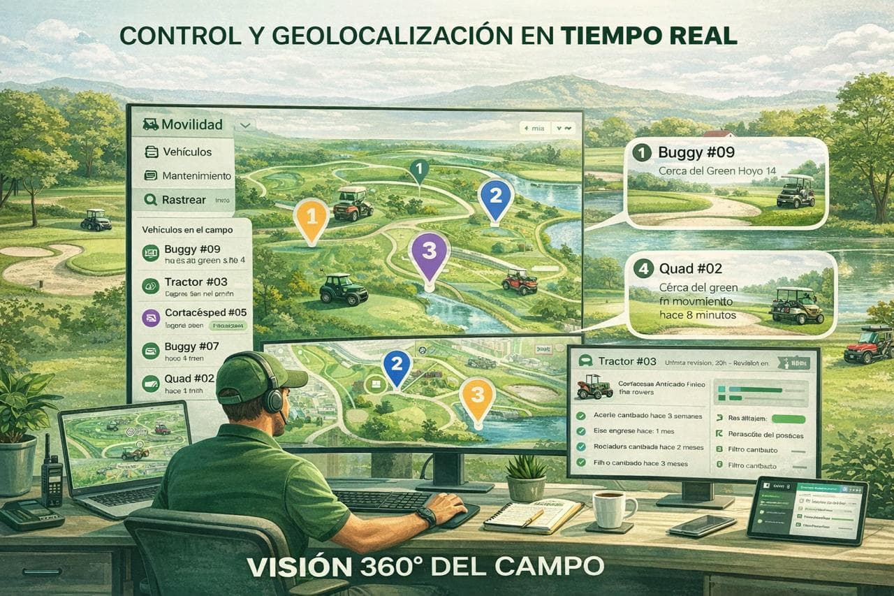 Control de flota de vehículos